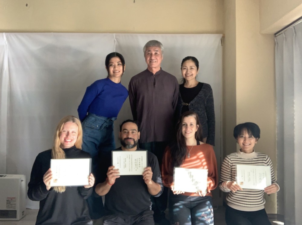 The first International Jiriki teacher training